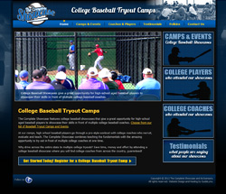 College Baseball Tryout Camps
